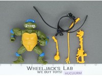 Sword Slicin' Leo 100% Complete Teenage Mutant Ninja Turtles TMNT Playmates 1990
