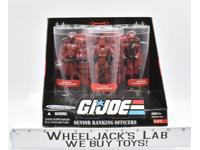 Senior Ranking Officers 2 of 3 GI Joe Cobra 25th NEW TRU Crimson Guard Officer