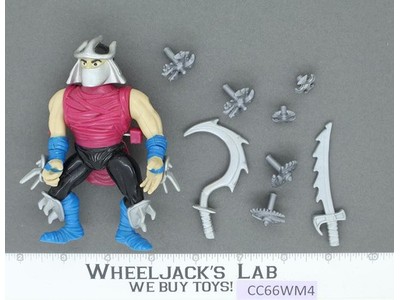Slice 'N Dice Shredder 100% Complete Wacky Action TMNT 1990 Playmates Vintage