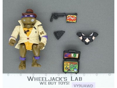 Don the Undercover Turtle TMNT Playmates 1990 Vintage Action Figure