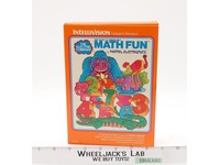 Math Fun W/ Box + Manual Intellivision 1979 Mattel Electronics Game Cartridge