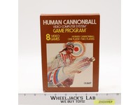 Human Cannonball W/ Box + Manual ATARI 2600 1978 Vintage Game Cartridge