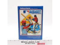 Major League Baseball W/ Box + Manual Intellivision 1979 Vintage Game Cartridge
