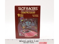 Slot Racers W/ Box + Manual ATARI 2600 1978 Vintage Game Cartridge