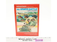 Armor Battle W/ Box + Manual Intellivision 1979 Vintage Game Cartridge