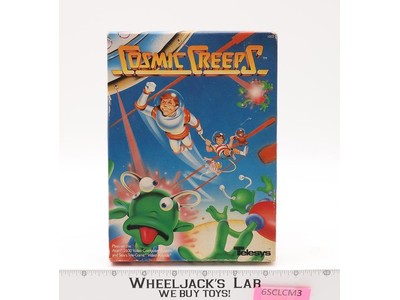 Cosmic Creeps W/ Box + Manual ATARI 2600 1982 Telesys Vintage Game Cartridge