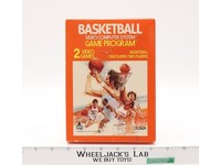 Basketball W/ Box + Manual ATARI 2600 1981 Vintage Game Cartridge