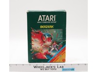 Berzerk W/ Box + Manual ATARI 2600 1982 Vintage Game Cartridge