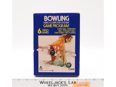 Bowling ATARI 2600 1978 Vintage Game Cartridge NEW MISB SEALED