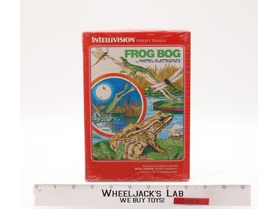 Frog Bog Intellivision 1982 Mattel Electronic NEW SEALED Vintage Game Cartridge