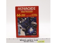 Asteroids W/ Box + Manual ATARI 2600 1981 Vintage Game Cartridge