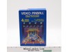 Video Pinball W/ Box + Manual ATARI 2600 1980 Vintage Game Cartridge