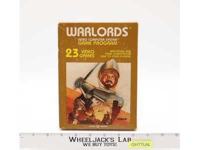 Warlords W/ Box + Manual ATARI 2600 1981 Vintage Game Cartridge