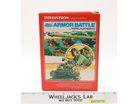 Armor Battle W/ Box + Manual Intellivision 1979 Vintage Game Cartridge