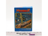 Mission-X W/ Box + Manual 1983 Intellivision Mattel Video Game Cartridge