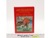 Air-Sea Battle W/ Box + Manual ATARI CX 2602 2600 1981 Vintage Game Cartridge