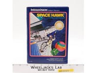 Space Hawk W/ Box + Manual Intellivision 1981 Mattel Electronic Game Cartridge