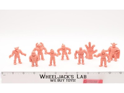 Lot Of 9 W/ Claw, Buffaloman, Kinnikuman MUSCLE Men Mattel 1985 Vintage Figures