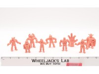 Lot Of 9 W/ Claw, Buffaloman, Kinnikuman MUSCLE Men Mattel 1985 Vintage Figures