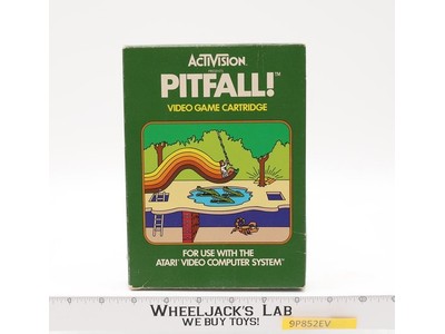 Pitfall! W/ Box + Manual ATARI 2600 1982 Activision Game Cartridge