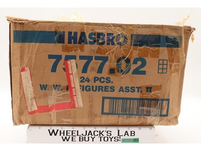 WWF 7577.02 Hasbro 1992 24 Pk Figure Master Factory Shipping Case Carton Box