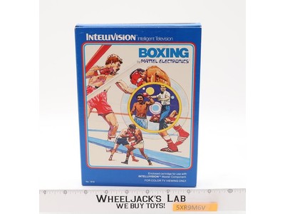 Boxing W/ Box + Manual Intellivision 1980 Mattel Electronics Game Cartridge