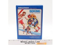 Boxing W/ Box + Manual Intellivision 1980 Mattel Electronics Game Cartridge