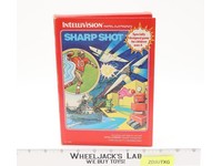 Sharp Shot W/ Box + Manual Intellivision 1982 Mattel Vintage Game Cartridge