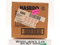 WWF 21386 Hasbro 1992 12 Pk Figure Master Factory Shipping Case Carton Box