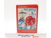 Sea Battle W/ Box Intellivision 1980 Mattel Electronic Vintage Game Cartridge