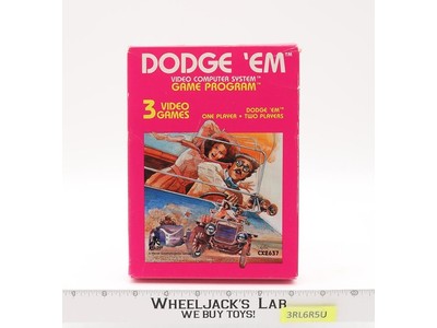 Dodge 'Em ATARI 2600 1980 Vintage Game Cartridge NEW MISB SEALED