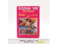 Dodge 'Em ATARI 2600 1980 Vintage Game Cartridge NEW MISB SEALED