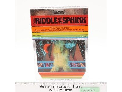 Riddle of the Sphinx W/ Box ATARI 2600 1982 Imagic Vintage Game Cartridge