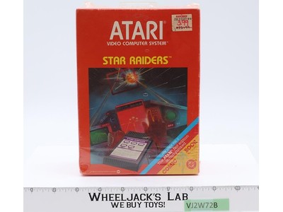 Star Raiders Atari 2600 1982 Video Game Program + Cartridge
