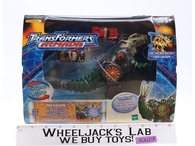 Predacon W/ Side Burn & Skid-Z Transformers Armada 2002 Hasbro Figure NEW SEALED
