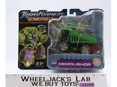 Demolishor Transformers Energon 2003 Hasbro Action Figure NEW MOSC SEALED