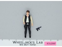 Han Solo BIG HEAD 100% Complete Star Wars 1977 Kenner Action Figure NO REPRO