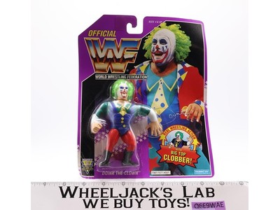 Doink the Clown WWF Wrestling 1993 Hasbro Action Figure NEW MOSC SEALED
