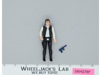 Han Solo SMALL HEAD 100% Complete Star Wars 1978 Vintage Kenner Figure NO REPRO