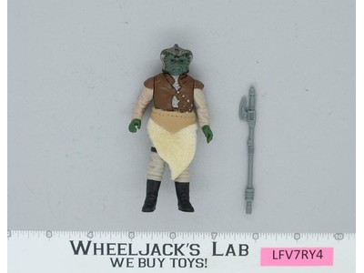 Klaatu Skiff Guard 100% Complete Star Wars ROTJ 1983 Vintage Kenner NO REPRO