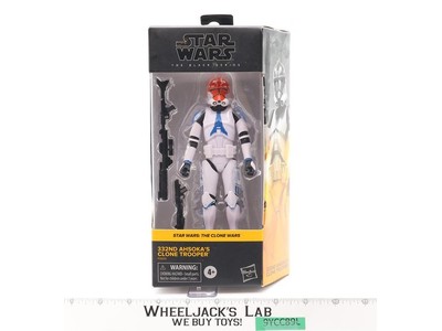 332nd Ahsoka's Clone Trooper Star Wars The Clone Wars Black Series NEW SEALED