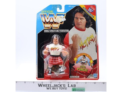 Rowdy Roddy Piper WWF Wrestling 1990 Hasbro Action Figure NEW MOSC SEALED