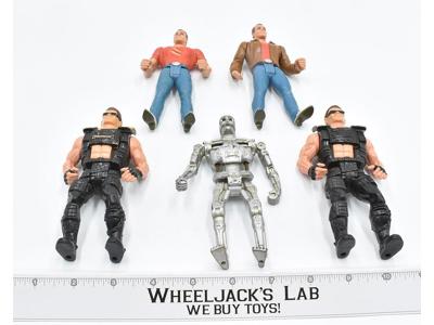 Lot of 5 1990's Terminator 2 T2 1994 Kenner Action Figure Toys