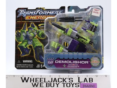 Demolishor W/ Blackout Transformers Energon 2004 Hasbro Action Figure NEW SEALED