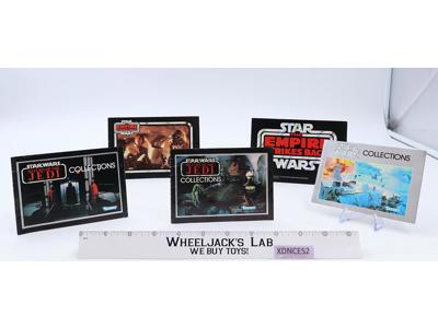 Lot of 5 Star Wars Catalogs Inserts ORIGINAL Vintage Kenner
