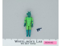 Greedo 100% Complete Star Wars 1978 Vintage Kenner Action Figure NO REPRO