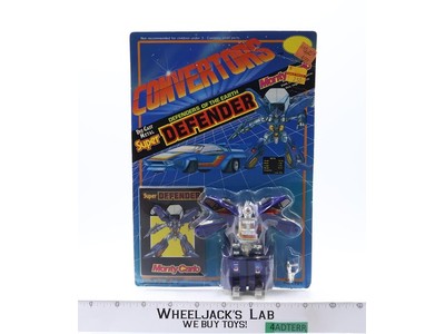 Super Defender Monty Carlo Convertors 1984 Select Toys Action Figure NEW SEALED