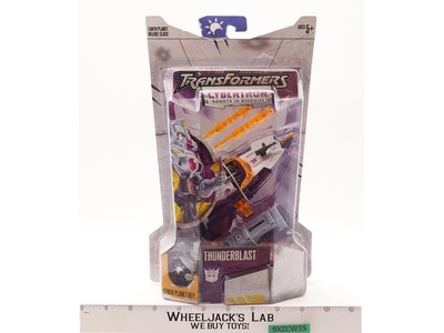 Thunderblast Transformers Cybertron 2005 Hasbro Action Figure NEW SEALED