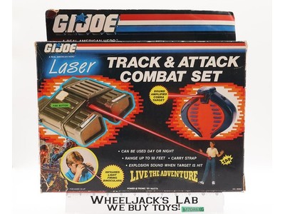 Track & Attack Combat Laser Tag Set GI Joe 1985 Nasta Vintage