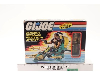 Zanzibar Dreadnok Pirate With Air Skiff GI Joe 1987 Hasbro Figure NEW MISB